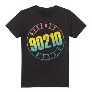 90210 Mens Colour Blend Logo T-Shirt / Black